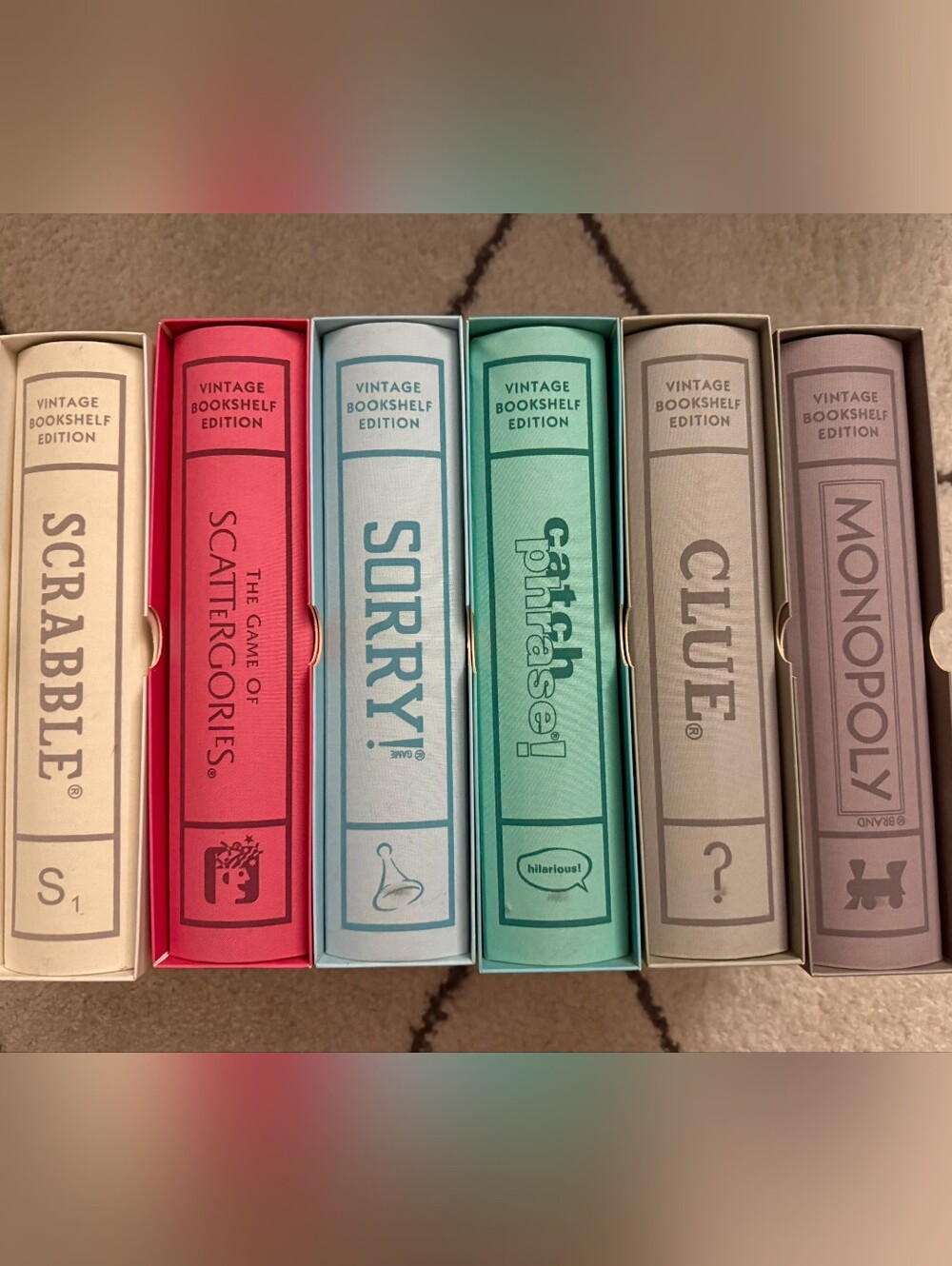 Vintage Bookshelf Edition classic board games NWT. THIS LISTING IS FOR ONE GAME
